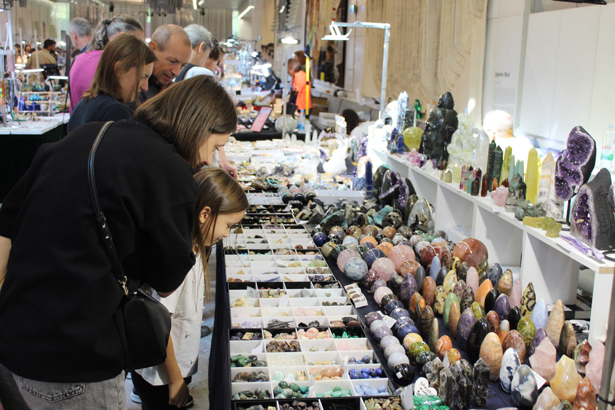 Obiskovalci MineralFesta Ljubljana